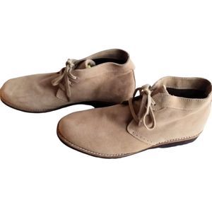 Tansmith Men's Suede Leather Chukka Desert Boots 100% Leather Size 9.5